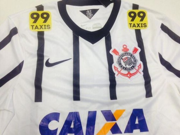 99Taxis vai ter nome estampado no uniforme do Corinthians at final do ano