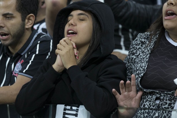 Torcedor desanimou depois da eliminao na Copa Libertadores da Amrica