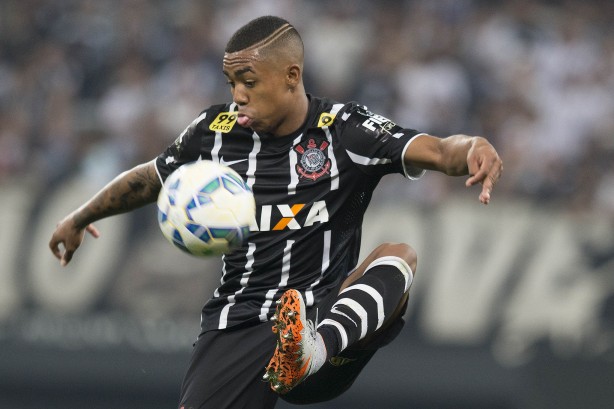 'Dono da bola' - Malcom foi o autor do gol que garantiu a vitória do Corinthians sobre o Atlético-MG em Itaquera