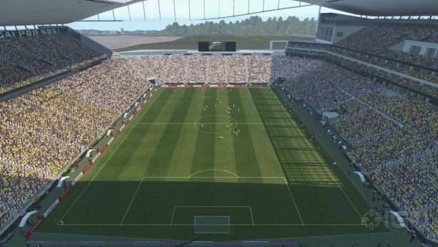 Alm do clube e jogadores, a Arena Corinthians estar presente na verso demo do PES 2016