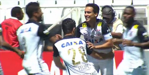Corinthians venceu o Santos por 2 a 0 na Arena