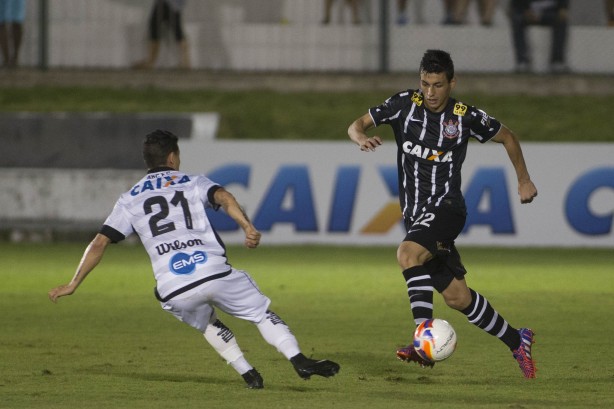 Marciel marcou seu primeiro gol na equipe profissional do Corinthians