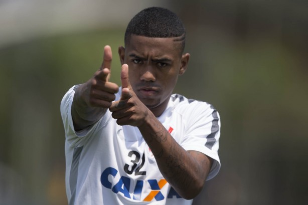 'Afiado' - Após marcar contra o Goiás, Malcom quer aumentar o número de gols no Brasileirão diante do Atlético-PR. Vai nessa, garoto!