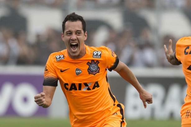 Rodriguinho marcou o gol de empate do Corinthians neste domingo
