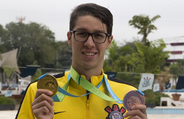 O nadador do Timão também foi destaque nos Jogos Pan-Americanos
