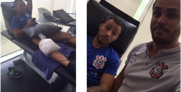 Jogador est se recuperando no Corinthians