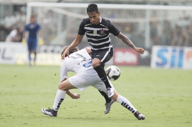 Corinthians perdeu por 2 a 0 para o Santos na primeira fase do Paulistão