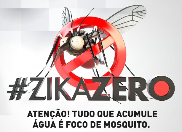 Campanha #ZikaZero  feita em todo o Brasil