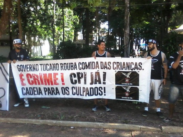 Protesto contra Capez foi flagrado nas ruas de Rio Claro
