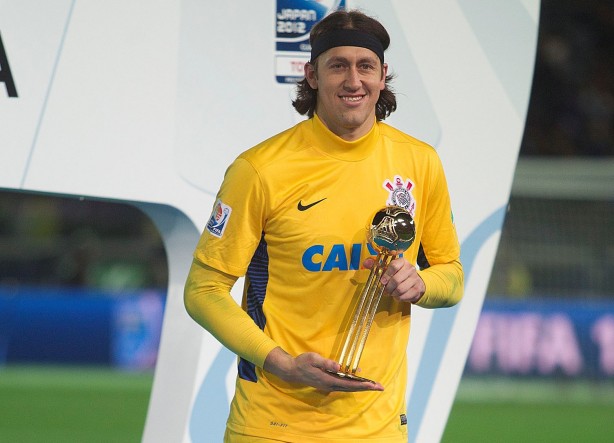 Cssio foi o heri do Corinthians no Mundial de 2012