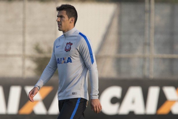 Balbuena concedeu entrevista coletiva no Corinthians nesta quarta-feira