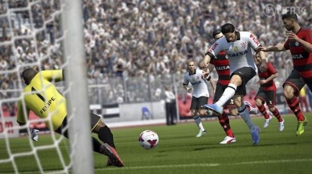 Corinthians esteve presente pela última vez no FIFA 14