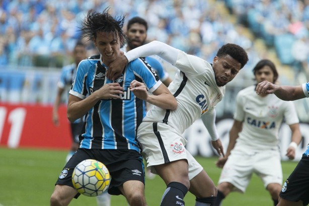 Com Andr, ataque do Corinthians no embala no Brasileiro; derrota para Grmio evidenciou deficincia