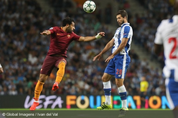 Felipe foi o destaque negativo do empate em 1 a 1 do Porto com a Roma