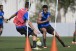 Em primeiro treino, Gustavo marca, d� assist�ncia e se estranha com companheiro