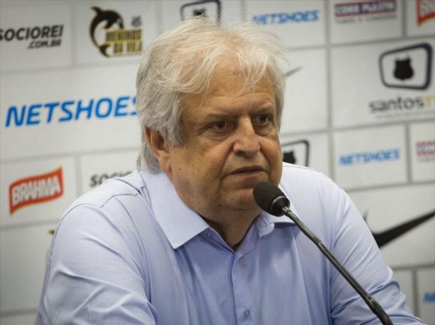 Presidente do Santos citou relacionou Corinthians com erros de arbitragem em derrota no Sul