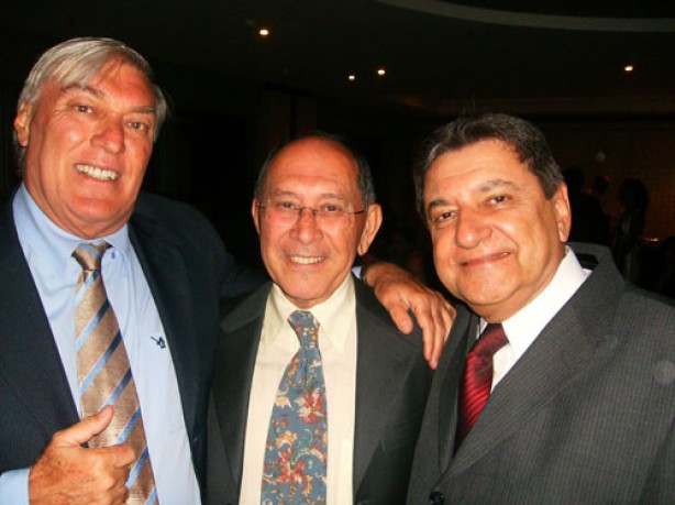 Flavio Adauto, à esquerda, deve assumir cargo na diretoria do Corinthians