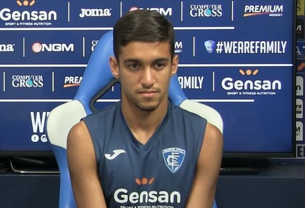 Matheus Pereira, de 18 anos, estreou no futebol europeu nesse fim de semana