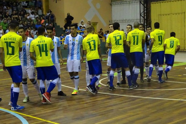 Brasil de Bi perdeu para a Argentina e ficou com o vice do Sul-Americano