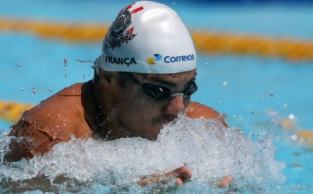 Nadador do Corinthians, Felipe Frana se classificou para a final dos 50m peito