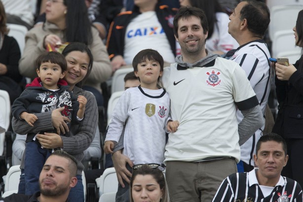 Grupos de torcedores ganharam ingressos para amistoso na Arena Corinthians