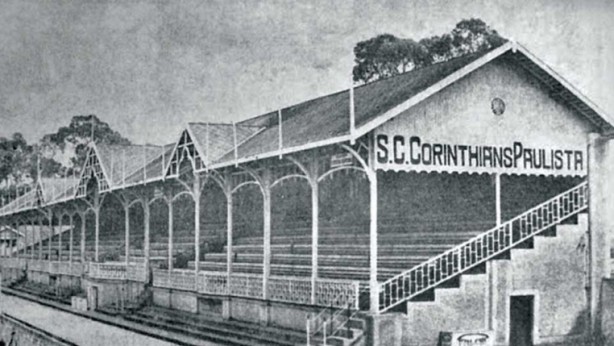 Corinthians realizou a sua primeiro jogo no Parque So Jorge no dia 25 de janeiro de 1923