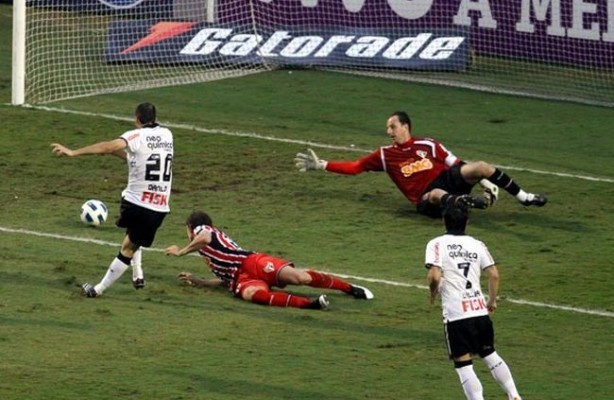 Em 2011, o Timão venceu o São Paulo por 5 a 0