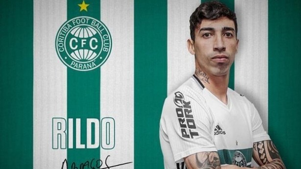 Rildo foi anunciado pelo Coritiba