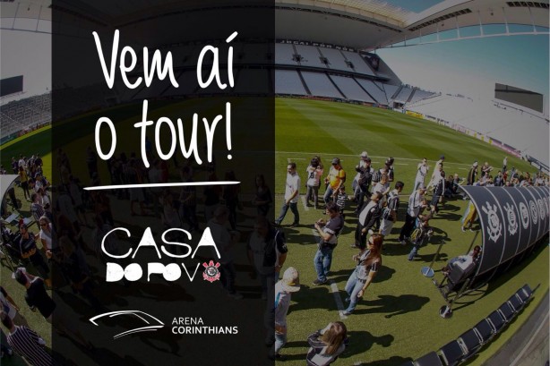 Tour na Arena Corinthians j tem data definida
