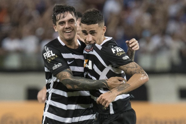 Gabriel fez seu primeiro gol com a camisa do Corinthians