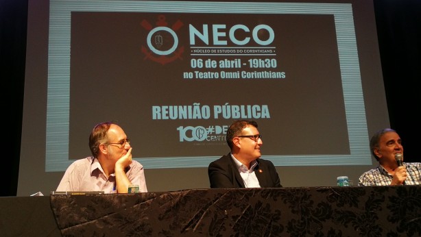 Ex-presidente do Palmeiras participou do evento do Ncleo de estudos do Corinthians