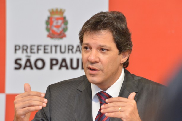 Fernando Haddad, ex-prefeito de So Paulo, prestou depoimento  corregedoria do MP