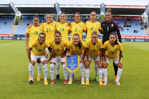 Seleo Brasileira feminina bateu a Islndia por 1 a 0 nesta tera-feira