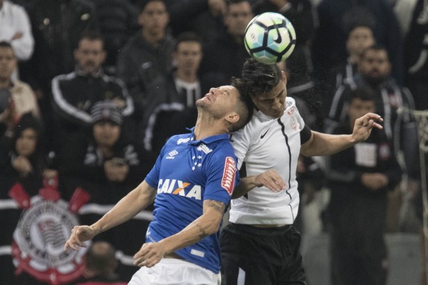 Balbuena marcou de cabea o gol da vitria de 1 a 0 do Timo sobre o Cruzeiro em junho