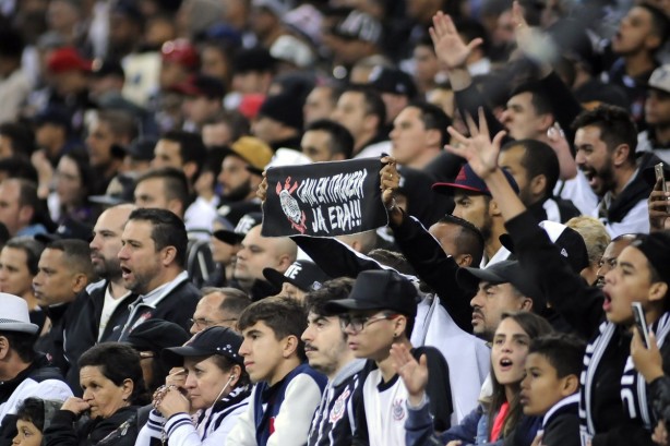 Fiel volta  Arena Corinthians nesta quinta-feira