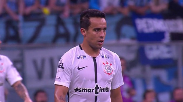 Jadson fez o gol do Corinthians contra o Grmio