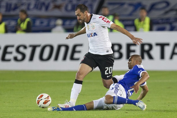 Danilo foi autor do gol da ltima vitria do Corinthians na Colmbia, em 2013, sobre o Millonarios