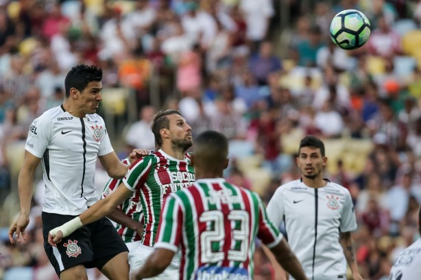 Balbuena marcou o gol da vitria corinthiana diante do Fluminense