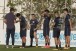 'Novos titulares' esfor�ados, treino de p�naltis e descontra��o: o dia do Corinthians