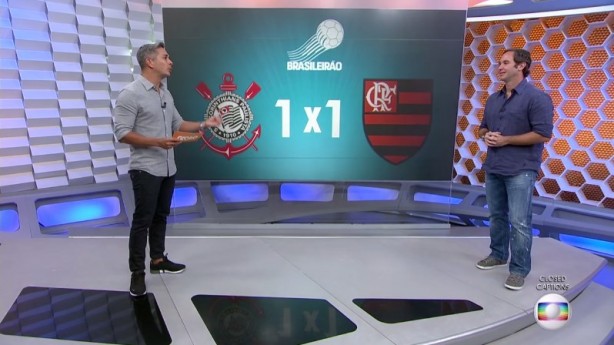 Caio Ribeiro lamentou interferncia da arbitragem em Corinthians x Flamengo