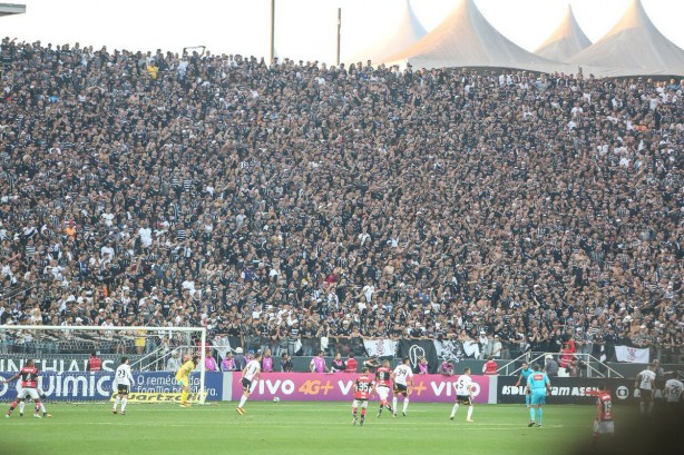Neste domingo, Arena Corinthians registrou maior pblico no Brasileiro deste ano