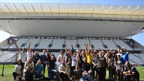 Tour na Arena Corinthians foi inaugurado em maio deste ano, no aniversrio da Arena