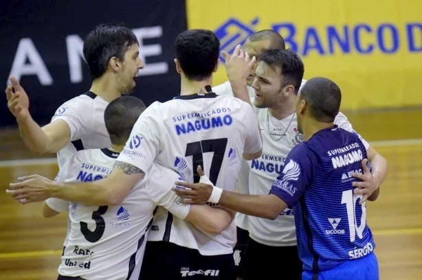 Corinthians/Guarulhos enfrenta o SESI-SP na quarta rodada do Paulista de Vôlei