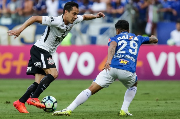 Rodriguinho foi titular no empate de 1 a 1 entre Corinthians e Cruzeiro, deste domingo