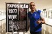 Bas�lio inaugura exposi��o em homenagem ao t�tulo de 77: 'Sei que vou chorar depois que sair daqui'