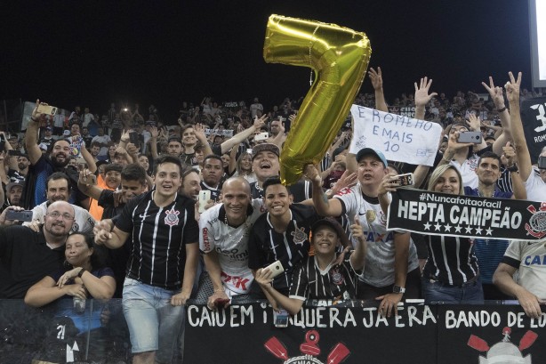 Jogo do hepta foi na Arena Corinthians