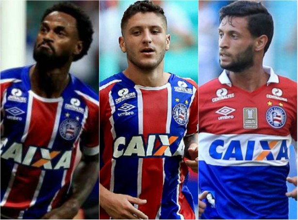 Renê Júnior, Zé Rafael e Juninho Capixaba: Corinthians de olho em trio do Bahia
