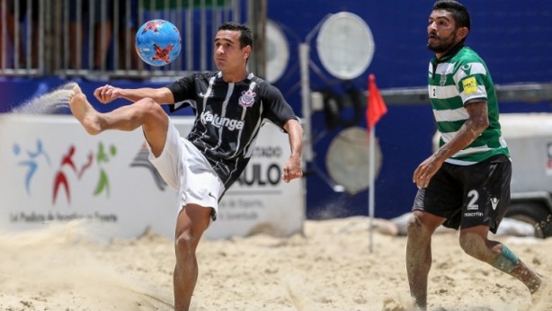 Timão vem de duas vitórias no Mundialito de futebol de areia