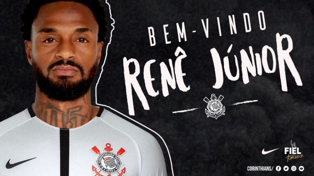 Renê Júnior foi anunciado como reforço nesta quinta-feira