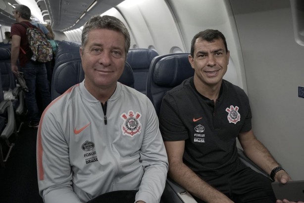 Corinthians retornou dos Estados Unidos na manh deste domingo